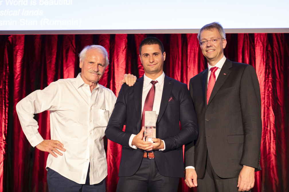 Cosmin Stan pe scena la Cewe Photo Awards